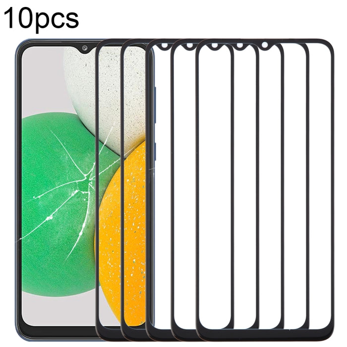 Lente de cristal exterior de pantalla frontal de 10 piezas con adhesivo ópticamente transparente OCA