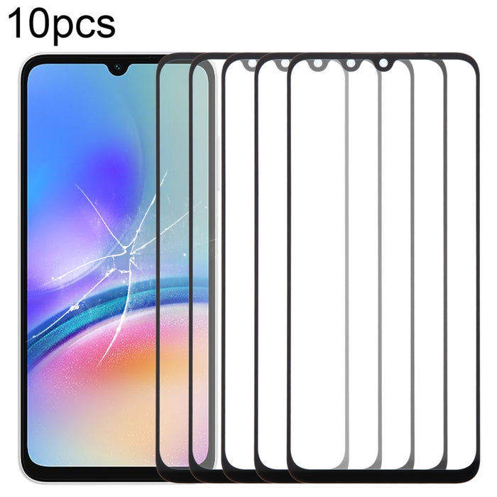 Lente de cristal exterior de pantalla frontal de 10 piezas con adhesivo ópticamente transparente OCA