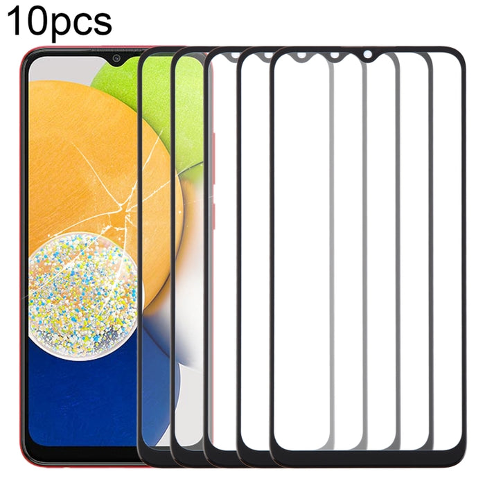 Lente de cristal exterior de pantalla frontal de 10 piezas con adhesivo ópticamente transparente OCA