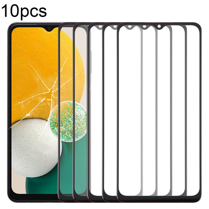 Lente de cristal exterior de pantalla frontal de 10 piezas con adhesivo ópticamente transparente OCA