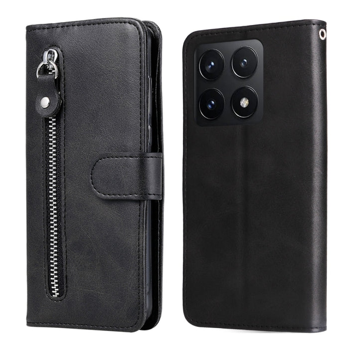 Funda para teléfono de cuero con cremallera y textura de becerro a la moda, For Xiaomi 17 Max 5G, For Xiaomi 17T Pro 5G, For Xiaomi 17T 5G, For Xiaomi 17 Ultra, For Xiaomi 17 Pro Max, For Xiaomi 17 Pro, For Xiaomi 17, For Xiaomi Poco M7 4G 169mm       ...