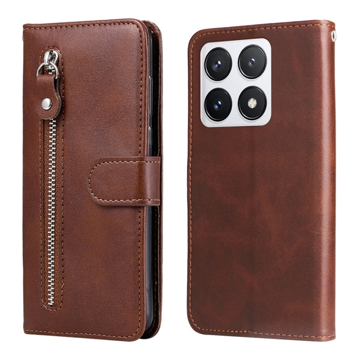Funda para teléfono de cuero con cremallera y textura de becerro a la moda, For Xiaomi 17 Max 5G, For Xiaomi 17T Pro 5G, For Xiaomi 17T 5G, For Xiaomi 17 Ultra, For Xiaomi 17 Pro Max, For Xiaomi 17 Pro, For Xiaomi 17, For Xiaomi Poco M7 4G 169mm       ...