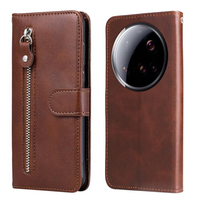 Funda para teléfono de cuero con cremallera y textura de becerro a la moda, For Xiaomi 17 Max 5G, For Xiaomi 17T Pro 5G, For Xiaomi 17T 5G, For Xiaomi 17 Ultra, For Xiaomi 17 Pro Max, For Xiaomi 17 Pro, For Xiaomi 17, For Xiaomi Poco M7 4G 169mm       ...