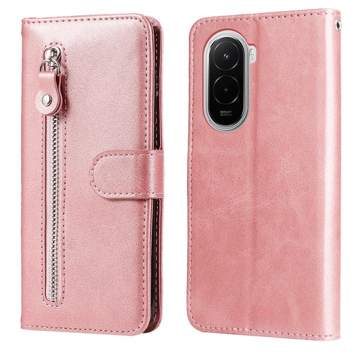 Funda para teléfono de cuero con cremallera y textura de becerro a la moda, For Xiaomi 17 Max 5G, For Xiaomi 17T Pro 5G, For Xiaomi 17T 5G, For Xiaomi 17 Ultra, For Xiaomi 17 Pro Max, For Xiaomi 17 Pro, For Xiaomi 17, For Xiaomi Poco M7 4G 169mm       ...