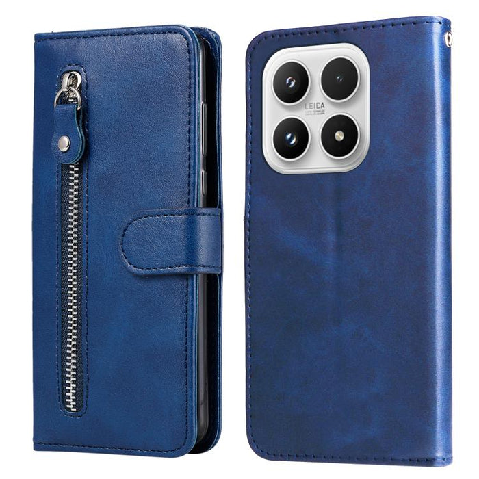 Funda para teléfono de cuero con cremallera y textura de becerro a la moda, For Xiaomi 17 Max 5G, For Xiaomi 17T Pro 5G, For Xiaomi 17T 5G, For Xiaomi 17 Ultra, For Xiaomi 17 Pro Max, For Xiaomi 17 Pro, For Xiaomi 17, For Xiaomi Poco M7 4G 169mm       ...