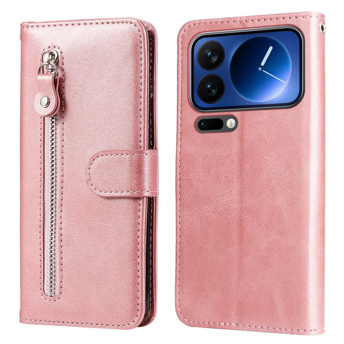 Funda para teléfono de cuero con cremallera y textura de becerro a la moda, For Xiaomi 17 Max 5G, For Xiaomi 17T Pro 5G, For Xiaomi 17T 5G, For Xiaomi 17 Ultra, For Xiaomi 17 Pro Max, For Xiaomi 17 Pro, For Xiaomi 17, For Xiaomi Poco M7 4G 169mm       ...