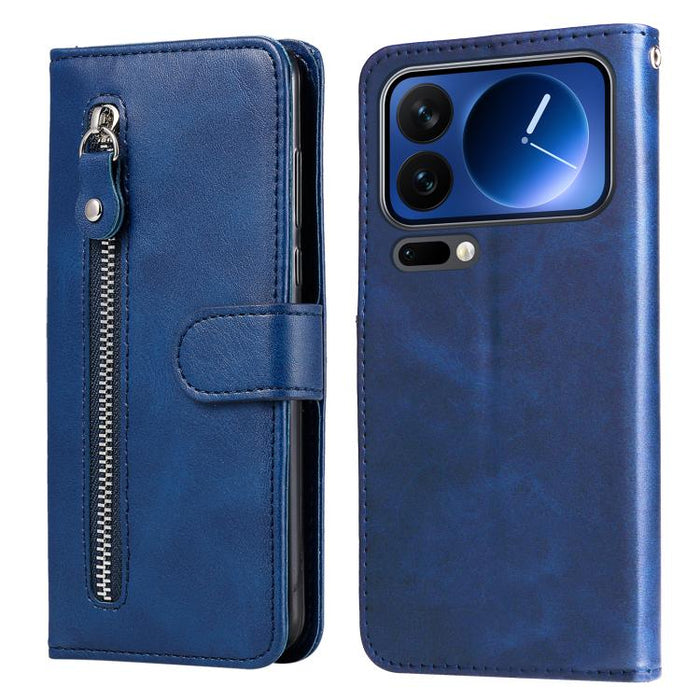 Funda para teléfono de cuero con cremallera y textura de becerro a la moda, For Xiaomi 17 Max 5G, For Xiaomi 17T Pro 5G, For Xiaomi 17T 5G, For Xiaomi 17 Ultra, For Xiaomi 17 Pro Max, For Xiaomi 17 Pro, For Xiaomi 17, For Xiaomi Poco M7 4G 169mm       ...