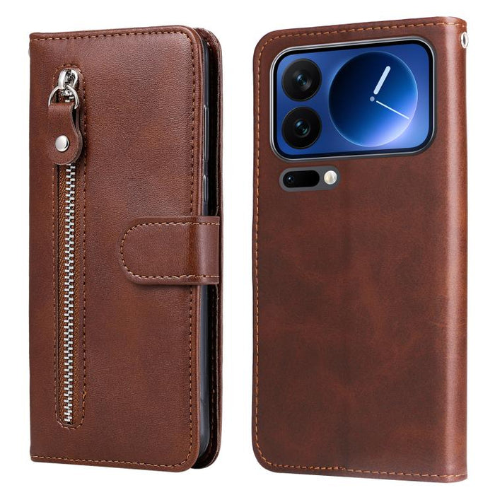 Funda para teléfono de cuero con cremallera y textura de becerro a la moda, For Xiaomi 17 Max 5G, For Xiaomi 17T Pro 5G, For Xiaomi 17T 5G, For Xiaomi 17 Ultra, For Xiaomi 17 Pro Max, For Xiaomi 17 Pro, For Xiaomi 17, For Xiaomi Poco M7 4G 169mm       ...