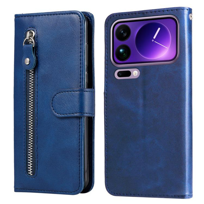 Funda para teléfono de cuero con cremallera y textura de becerro a la moda, For Xiaomi 17 Max 5G, For Xiaomi 17T Pro 5G, For Xiaomi 17T 5G, For Xiaomi 17 Ultra, For Xiaomi 17 Pro Max, For Xiaomi 17 Pro, For Xiaomi 17, For Xiaomi Poco M7 4G 169mm       ...