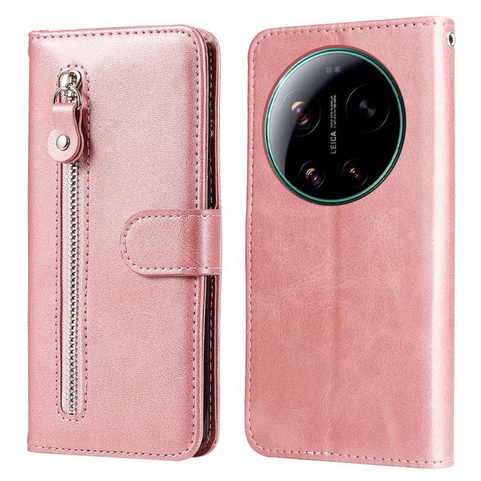 Funda para teléfono de cuero con cremallera y textura de becerro a la moda, For Xiaomi 17 Max 5G, For Xiaomi 17T Pro 5G, For Xiaomi 17T 5G, For Xiaomi 17 Ultra, For Xiaomi 17 Pro Max, For Xiaomi 17 Pro, For Xiaomi 17, For Xiaomi Poco M7 4G 169mm       ...