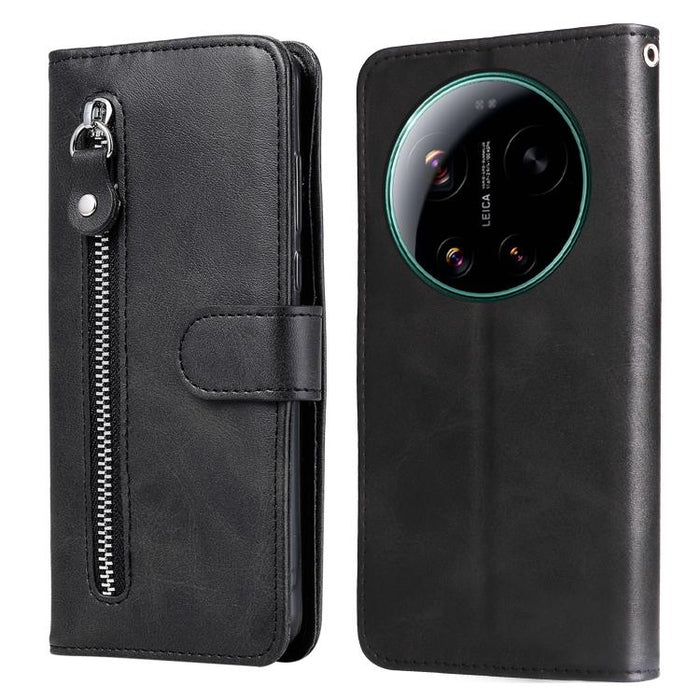 Funda para teléfono de cuero con cremallera y textura de becerro a la moda, For Xiaomi 17 Max 5G, For Xiaomi 17T Pro 5G, For Xiaomi 17T 5G, For Xiaomi 17 Ultra, For Xiaomi 17 Pro Max, For Xiaomi 17 Pro, For Xiaomi 17, For Xiaomi Poco M7 4G 169mm       ...