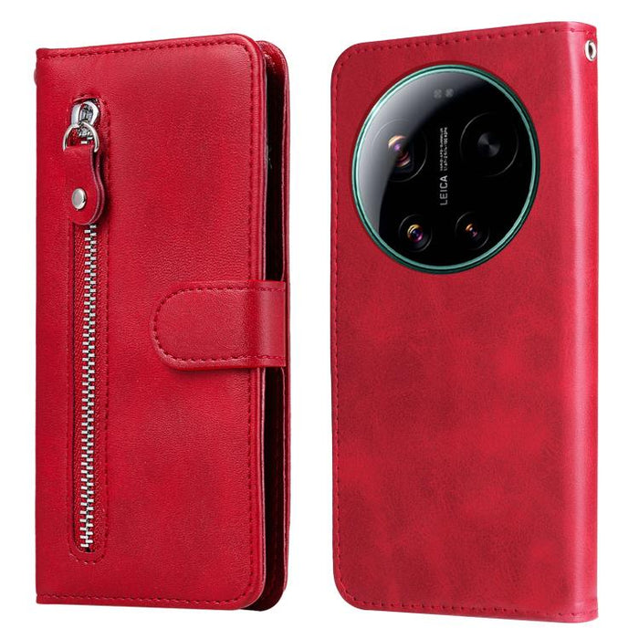 Funda para teléfono de cuero con cremallera y textura de becerro a la moda, For Xiaomi 17 Max 5G, For Xiaomi 17T Pro 5G, For Xiaomi 17T 5G, For Xiaomi 17 Ultra, For Xiaomi 17 Pro Max, For Xiaomi 17 Pro, For Xiaomi 17, For Xiaomi Poco M7 4G 169mm       ...