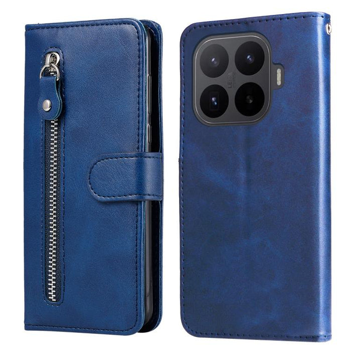 Funda para teléfono de cuero con cremallera y textura de becerro a la moda, For Xiaomi 17 Max 5G, For Xiaomi 17T Pro 5G, For Xiaomi 17T 5G, For Xiaomi 17 Ultra, For Xiaomi 17 Pro Max, For Xiaomi 17 Pro, For Xiaomi 17, For Xiaomi Poco M7 4G 169mm       ...