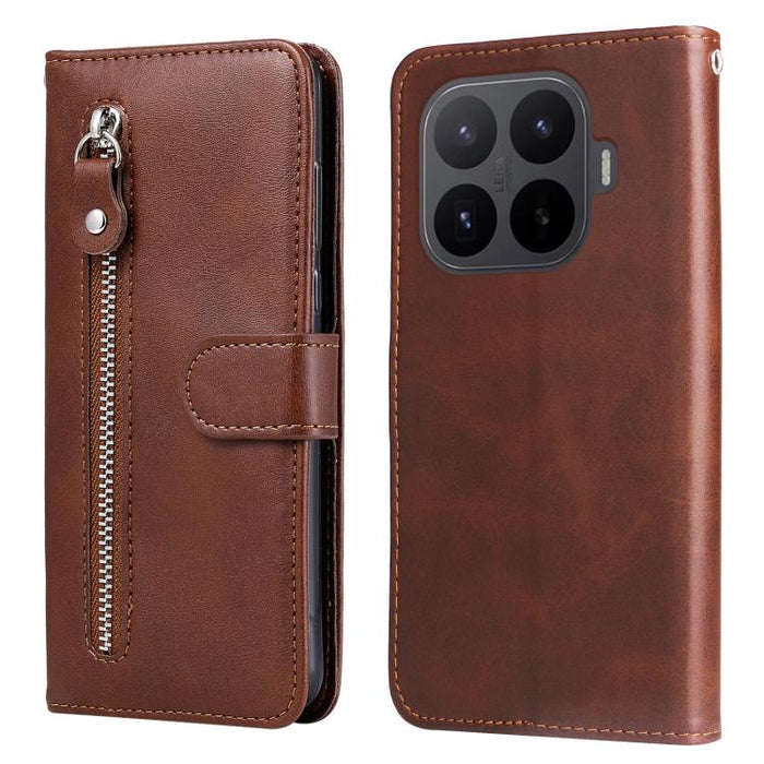 Funda para teléfono de cuero con cremallera y textura de becerro a la moda, For Xiaomi 17 Max 5G, For Xiaomi 17T Pro 5G, For Xiaomi 17T 5G, For Xiaomi 17 Ultra, For Xiaomi 17 Pro Max, For Xiaomi 17 Pro, For Xiaomi 17, For Xiaomi Poco M7 4G 169mm       ...