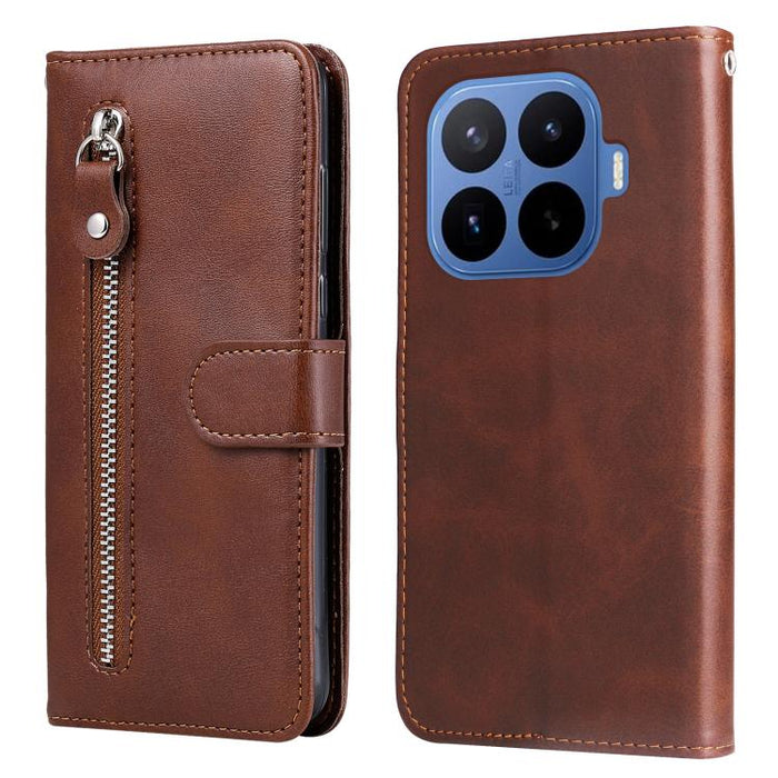 Funda para teléfono de cuero con cremallera y textura de becerro a la moda, For Xiaomi 17 Max 5G, For Xiaomi 17T Pro 5G, For Xiaomi 17T 5G, For Xiaomi 17 Ultra, For Xiaomi 17 Pro Max, For Xiaomi 17 Pro, For Xiaomi 17, For Xiaomi Poco M7 4G 169mm       ...
