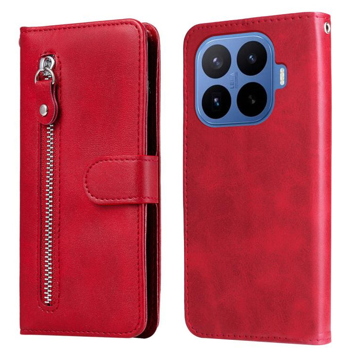 Funda para teléfono de cuero con cremallera y textura de becerro a la moda, For Xiaomi 17 Max 5G, For Xiaomi 17T Pro 5G, For Xiaomi 17T 5G, For Xiaomi 17 Ultra, For Xiaomi 17 Pro Max, For Xiaomi 17 Pro, For Xiaomi 17, For Xiaomi Poco M7 4G 169mm       ...