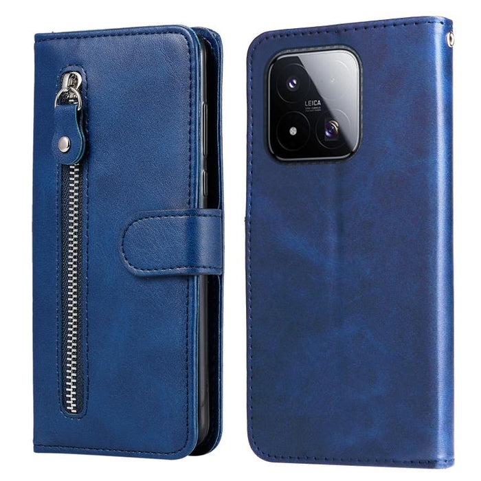 Funda para teléfono de cuero con cremallera y textura de becerro a la moda, For Xiaomi 17 Max 5G, For Xiaomi 17T Pro 5G, For Xiaomi 17T 5G, For Xiaomi 17 Ultra, For Xiaomi 17 Pro Max, For Xiaomi 17 Pro, For Xiaomi 17, For Xiaomi Poco M7 4G 169mm       ...