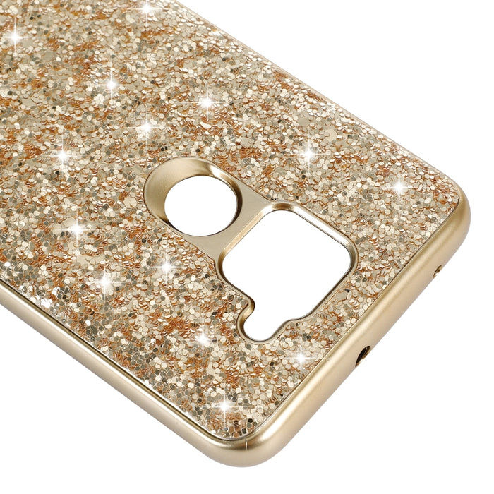 Estuche protector de TPU a prueba de golpes con polvo de brillo, For Xiaomi Redmi Note 9 / 10X 4G, For Xiaomi Note 10 Lite, For Samsung Galaxy Note 20, For Samsung Galaxy A21s, For Samsung Galaxy A41, For Samsung Galaxy A51 5G