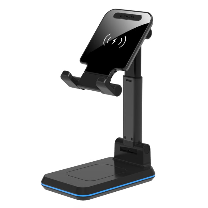 T6 2 en 1 Soporte plegable portátil Carga inalámbrica