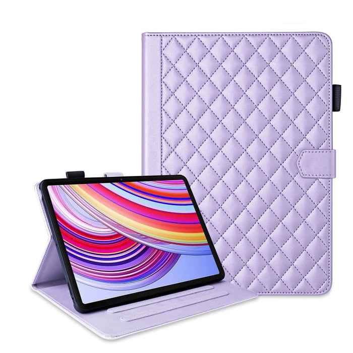 Funda para tableta de cuero con entramado de rombos, For Xiaomi Redmi Pad 2 SE 9.7 2026, For Xiaomi Redmi Pad 2 / Pad SE 2025, For Xiaomi Pad 7 / 7 Pro, For Xiaomi Redmi Pad SE 8.7, For Xiaomi Redmi Pad Pro 12.1, For Xiaomi Pad 6S Pro 12.4             ...