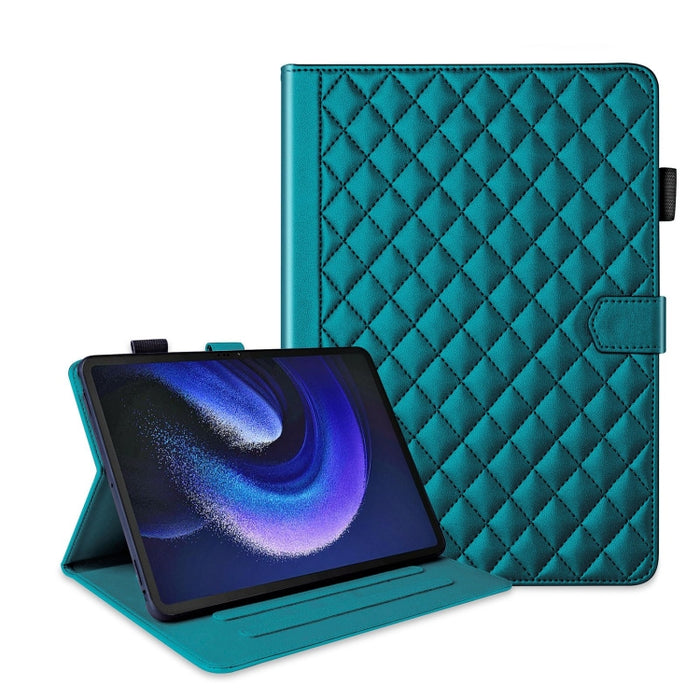 Funda para tableta de cuero con entramado de rombos, For Xiaomi Redmi Pad 2 SE 9.7 2026, For Xiaomi Redmi Pad 2 / Pad SE 2025, For Xiaomi Pad 7 / 7 Pro, For Xiaomi Redmi Pad SE 8.7, For Xiaomi Redmi Pad Pro 12.1, For Xiaomi Pad 6S Pro 12.4             ...