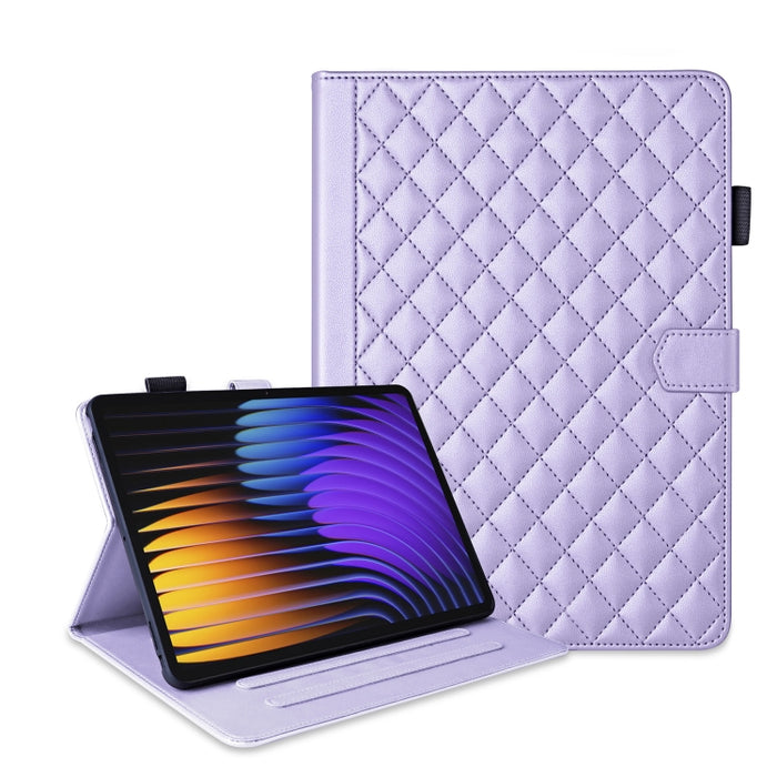 Funda para tableta de cuero con entramado de rombos, For Xiaomi Redmi Pad 2 SE 9.7 2026, For Xiaomi Redmi Pad 2 / Pad SE 2025, For Xiaomi Pad 7 / 7 Pro, For Xiaomi Redmi Pad SE 8.7, For Xiaomi Redmi Pad Pro 12.1, For Xiaomi Pad 6S Pro 12.4             ...