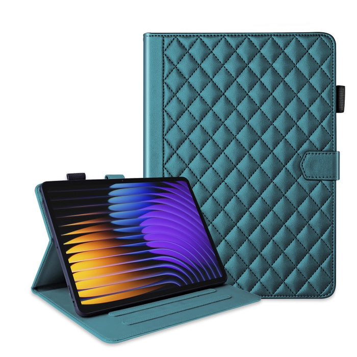Funda para tableta de cuero con entramado de rombos, For Xiaomi Redmi Pad 2 SE 9.7 2026, For Xiaomi Redmi Pad 2 / Pad SE 2025, For Xiaomi Pad 7 / 7 Pro, For Xiaomi Redmi Pad SE 8.7, For Xiaomi Redmi Pad Pro 12.1, For Xiaomi Pad 6S Pro 12.4             ...