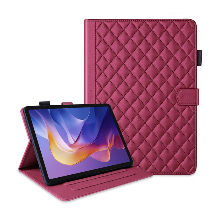 Funda para tableta de cuero con entramado de rombos, For Xiaomi Redmi Pad 2 SE 9.7 2026, For Xiaomi Redmi Pad 2 / Pad SE 2025, For Xiaomi Pad 7 / 7 Pro, For Xiaomi Redmi Pad SE 8.7, For Xiaomi Redmi Pad Pro 12.1, For Xiaomi Pad 6S Pro 12.4             ...