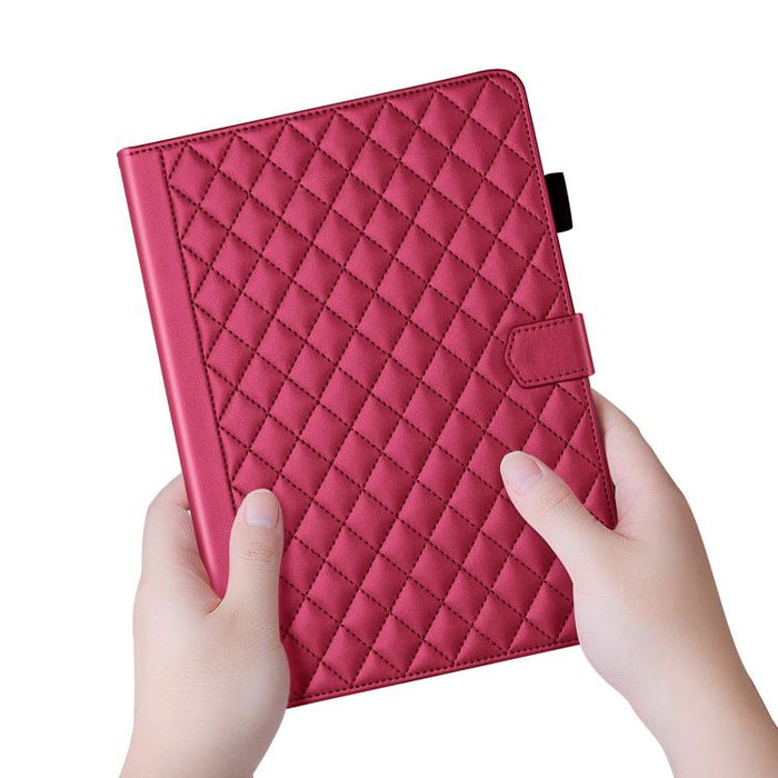 Funda para tableta de cuero con entramado de rombos, For Xiaomi Redmi Pad 2 SE 9.7 2026, For Xiaomi Redmi Pad 2 / Pad SE 2025, For Xiaomi Pad 7 / 7 Pro, For Xiaomi Redmi Pad SE 8.7, For Xiaomi Redmi Pad Pro 12.1, For Xiaomi Pad 6S Pro 12.4             ...