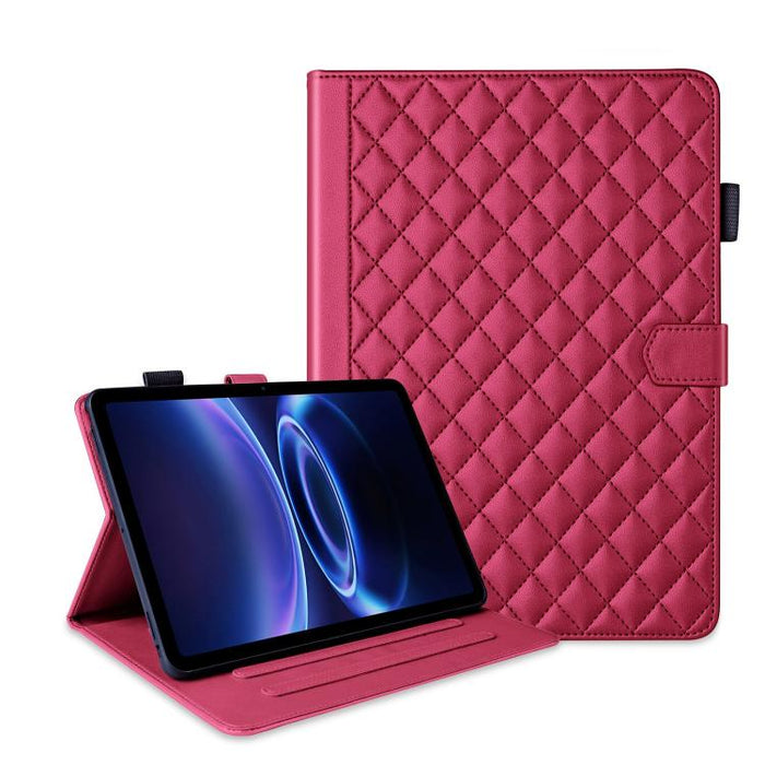 Funda para tableta de cuero con entramado de rombos, For Xiaomi Redmi Pad 2 SE 9.7 2026, For Xiaomi Redmi Pad 2 / Pad SE 2025, For Xiaomi Pad 7 / 7 Pro, For Xiaomi Redmi Pad SE 8.7, For Xiaomi Redmi Pad Pro 12.1, For Xiaomi Pad 6S Pro 12.4             ...