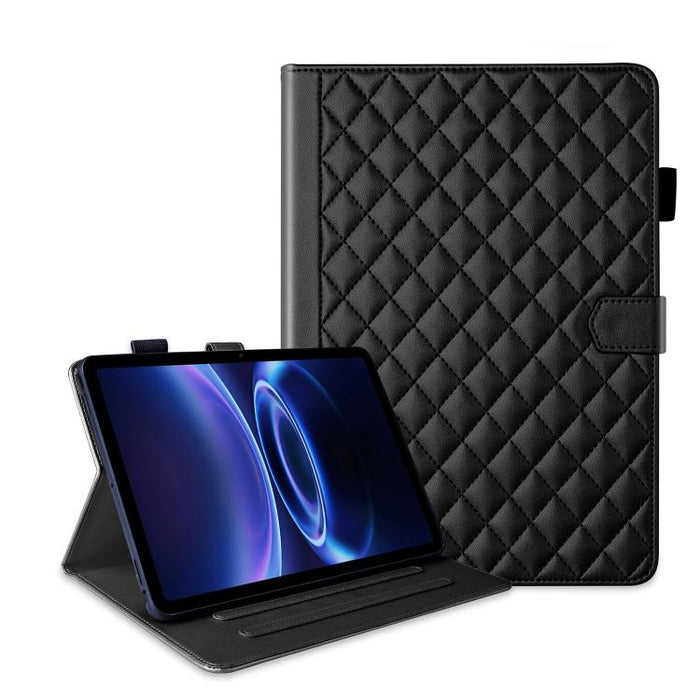 Funda para tableta de cuero con entramado de rombos, For Xiaomi Redmi Pad 2 SE 9.7 2026, For Xiaomi Redmi Pad 2 / Pad SE 2025, For Xiaomi Pad 7 / 7 Pro, For Xiaomi Redmi Pad SE 8.7, For Xiaomi Redmi Pad Pro 12.1, For Xiaomi Pad 6S Pro 12.4             ...