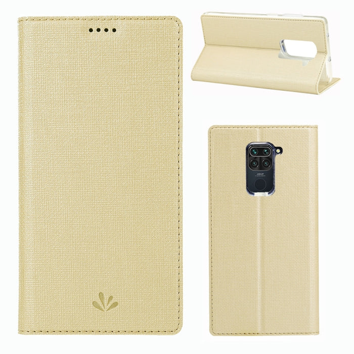 ViLi DMX-54 Funda protectora con tapa horizontal de atracción magnética de cuero TPU + PU a prueba de golpes con ranuras para tarjetas y soporte, For OnePlus Nord / OnePlus Z / OnePlus 8 Nord 5G, For Xiaomi Redmi 10X 4G / Redmi Note9