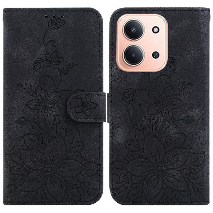 Funda para teléfono de piel con relieve Lily, For Redmi A7 Pro 4G / 5G 171mm / Poco C85x 5G, For Redmi 15a 5G, For Redmi Turbo 5 Max 5G / Poco X8 Pro Max 5G, For Redmi Turbo 5 5G / Poco X8 Pro 5G, For Redmi Note 15 Pro+ 5G 163.3mm / Poco M8 Pro 5G     ...