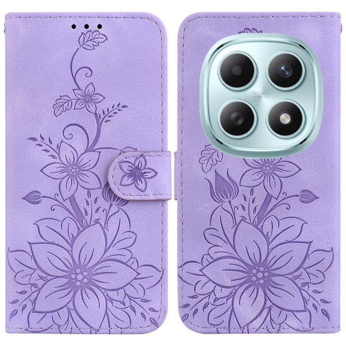 Funda para teléfono de piel con relieve Lily, For Redmi A7 Pro 4G / 5G 171mm / Poco C85x 5G, For Redmi 15a 5G, For Redmi Turbo 5 Max 5G / Poco X8 Pro Max 5G, For Redmi Turbo 5 5G / Poco X8 Pro 5G, For Redmi Note 15 Pro+ 5G 163.3mm / Poco M8 Pro 5G     ...