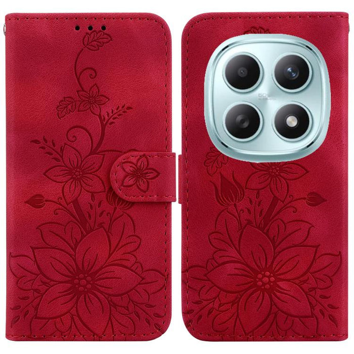 Funda para teléfono de piel con relieve Lily, For Redmi A7 Pro 4G / 5G 171mm / Poco C85x 5G, For Redmi 15a 5G, For Redmi Turbo 5 Max 5G / Poco X8 Pro Max 5G, For Redmi Turbo 5 5G / Poco X8 Pro 5G, For Redmi Note 15 Pro+ 5G 163.3mm / Poco M8 Pro 5G     ...