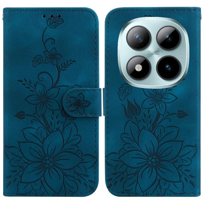 Funda para teléfono de piel con relieve Lily, For Redmi A7 Pro 4G / 5G 171mm / Poco C85x 5G, For Redmi 15a 5G, For Redmi Turbo 5 Max 5G / Poco X8 Pro Max 5G, For Redmi Turbo 5 5G / Poco X8 Pro 5G, For Redmi Note 15 Pro+ 5G 163.3mm / Poco M8 Pro 5G     ...