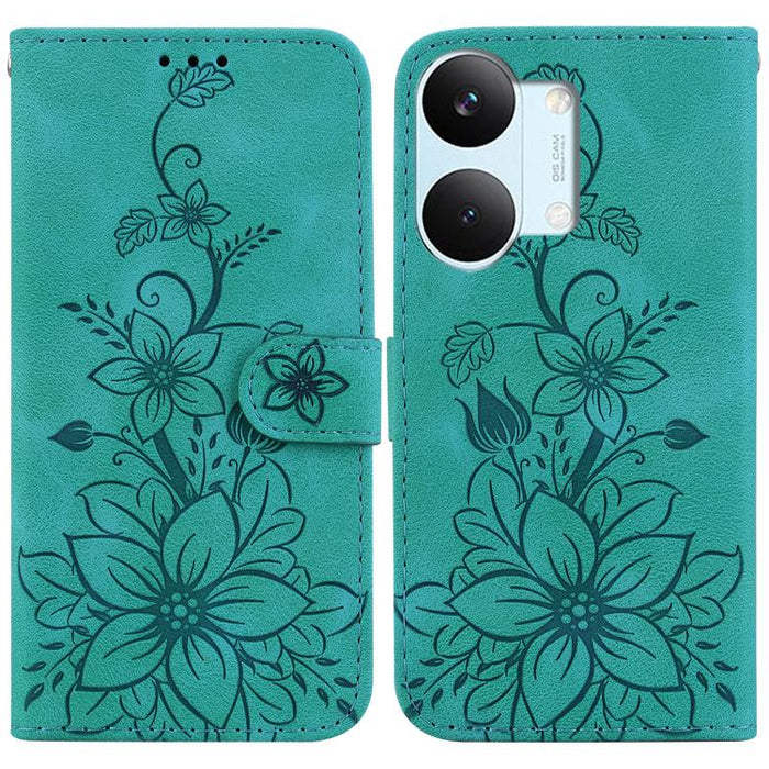 Funda para teléfono de piel con relieve Lily, For Redmi A7 Pro 4G / 5G 171mm / Poco C85x 5G, For Redmi 15a 5G, For Redmi Turbo 5 Max 5G / Poco X8 Pro Max 5G, For Redmi Turbo 5 5G / Poco X8 Pro 5G, For Redmi Note 15 Pro+ 5G 163.3mm / Poco M8 Pro 5G     ...