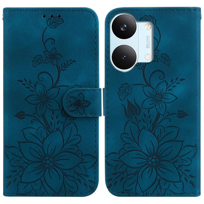 Funda para teléfono de piel con relieve Lily, For Redmi A7 Pro 4G / 5G 171mm / Poco C85x 5G, For Redmi 15a 5G, For Redmi Turbo 5 Max 5G / Poco X8 Pro Max 5G, For Redmi Turbo 5 5G / Poco X8 Pro 5G, For Redmi Note 15 Pro+ 5G 163.3mm / Poco M8 Pro 5G     ...