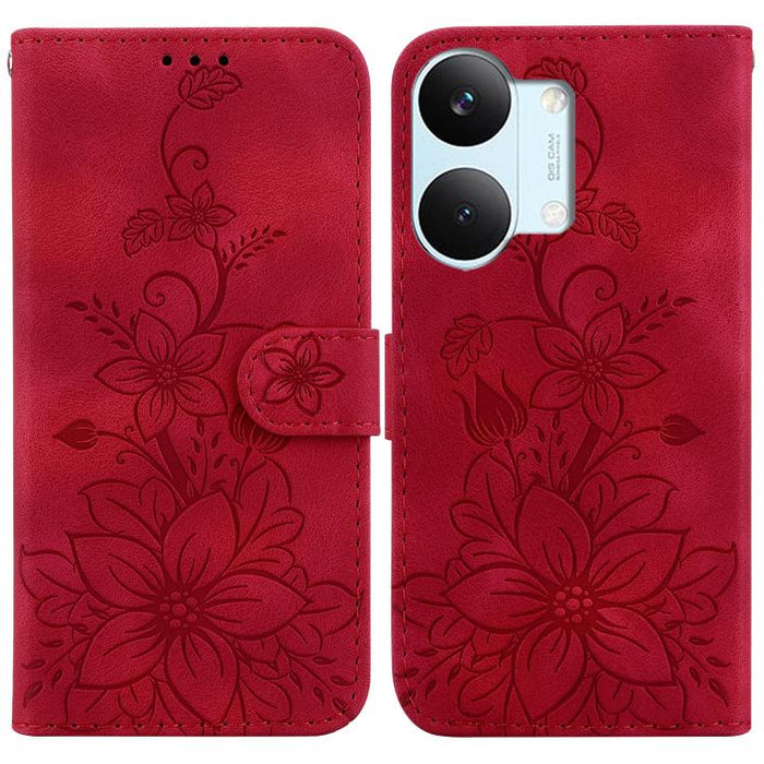 Funda para teléfono de piel con relieve Lily, For Redmi A7 Pro 4G / 5G 171mm / Poco C85x 5G, For Redmi 15a 5G, For Redmi Turbo 5 Max 5G / Poco X8 Pro Max 5G, For Redmi Turbo 5 5G / Poco X8 Pro 5G, For Redmi Note 15 Pro+ 5G 163.3mm / Poco M8 Pro 5G     ...