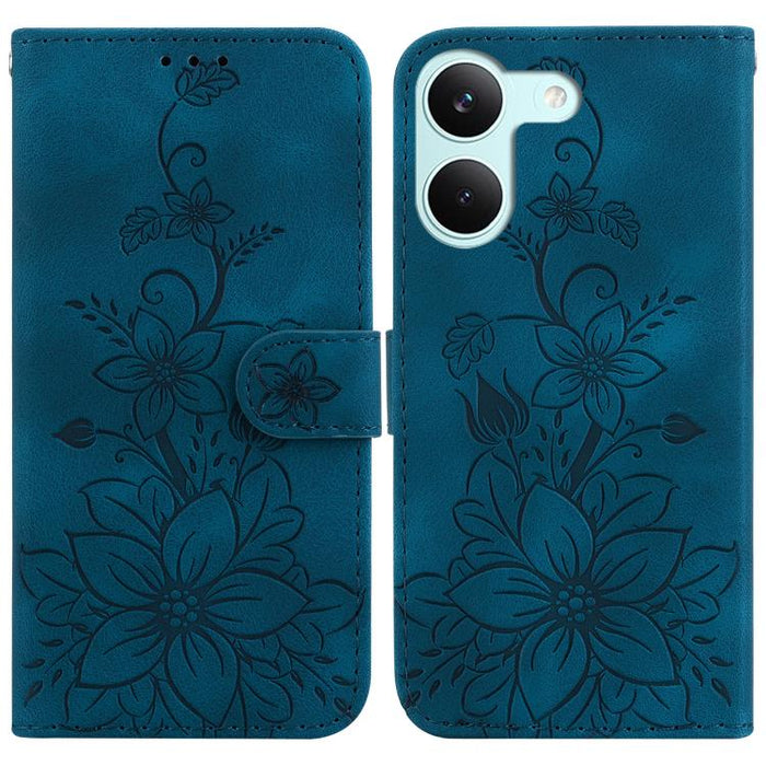 Funda para teléfono de piel con relieve Lily, For Redmi A7 Pro 4G / 5G 171mm / Poco C85x 5G, For Redmi 15a 5G, For Redmi Turbo 5 Max 5G / Poco X8 Pro Max 5G, For Redmi Turbo 5 5G / Poco X8 Pro 5G, For Redmi Note 15 Pro+ 5G 163.3mm / Poco M8 Pro 5G     ...