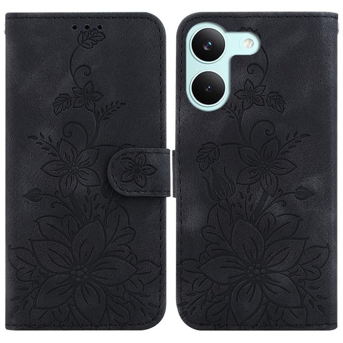 Funda para teléfono de piel con relieve Lily, For Redmi A7 Pro 4G / 5G 171mm / Poco C85x 5G, For Redmi 15a 5G, For Redmi Turbo 5 Max 5G / Poco X8 Pro Max 5G, For Redmi Turbo 5 5G / Poco X8 Pro 5G, For Redmi Note 15 Pro+ 5G 163.3mm / Poco M8 Pro 5G     ...