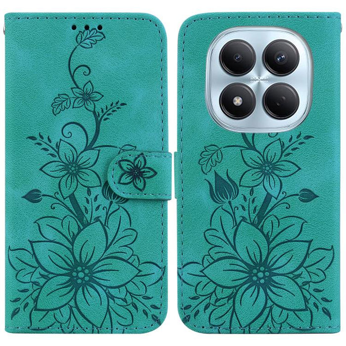 Funda para teléfono de piel con relieve Lily, For Redmi A7 Pro 4G / 5G 171mm / Poco C85x 5G, For Redmi 15a 5G, For Redmi Turbo 5 Max 5G / Poco X8 Pro Max 5G, For Redmi Turbo 5 5G / Poco X8 Pro 5G, For Redmi Note 15 Pro+ 5G 163.3mm / Poco M8 Pro 5G     ...