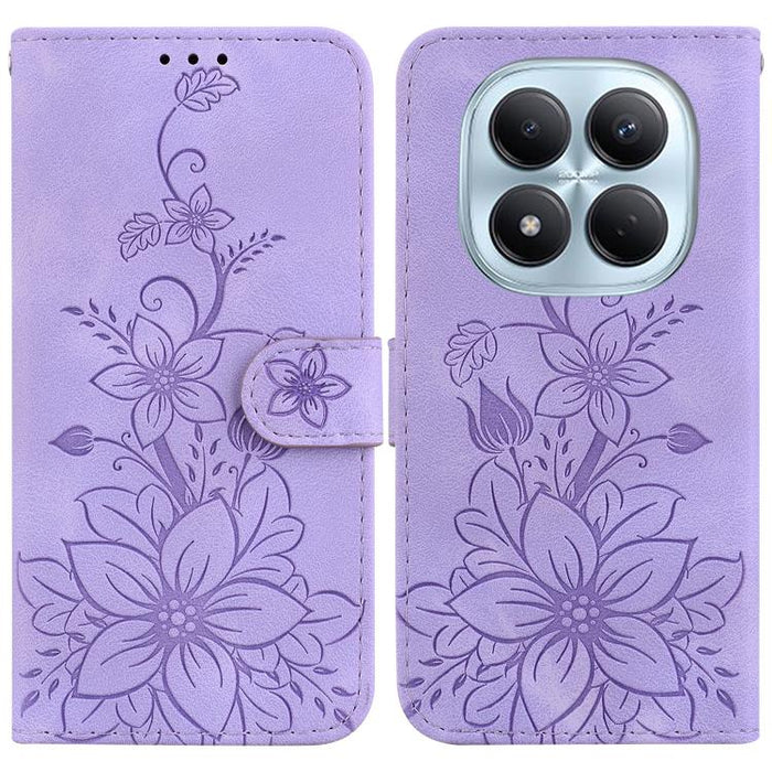 Funda para teléfono de piel con relieve Lily, For Redmi A7 Pro 4G / 5G 171mm / Poco C85x 5G, For Redmi 15a 5G, For Redmi Turbo 5 Max 5G / Poco X8 Pro Max 5G, For Redmi Turbo 5 5G / Poco X8 Pro 5G, For Redmi Note 15 Pro+ 5G 163.3mm / Poco M8 Pro 5G     ...