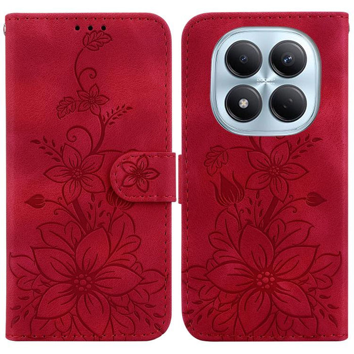 Funda para teléfono de piel con relieve Lily, For Redmi A7 Pro 4G / 5G 171mm / Poco C85x 5G, For Redmi 15a 5G, For Redmi Turbo 5 Max 5G / Poco X8 Pro Max 5G, For Redmi Turbo 5 5G / Poco X8 Pro 5G, For Redmi Note 15 Pro+ 5G 163.3mm / Poco M8 Pro 5G     ...