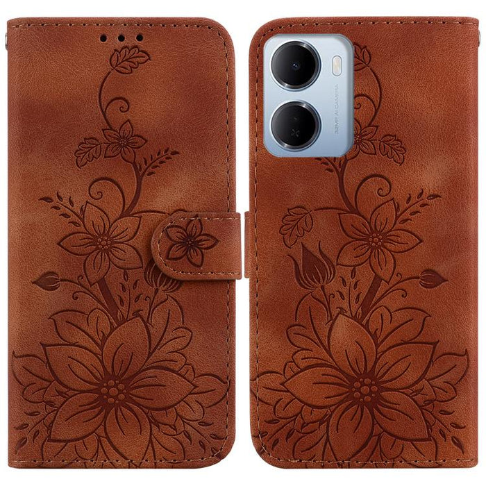 Funda para teléfono de piel con relieve Lily, For Redmi A7 Pro 4G / 5G 171mm / Poco C85x 5G, For Redmi 15a 5G, For Redmi Turbo 5 Max 5G / Poco X8 Pro Max 5G, For Redmi Turbo 5 5G / Poco X8 Pro 5G, For Redmi Note 15 Pro+ 5G 163.3mm / Poco M8 Pro 5G     ...