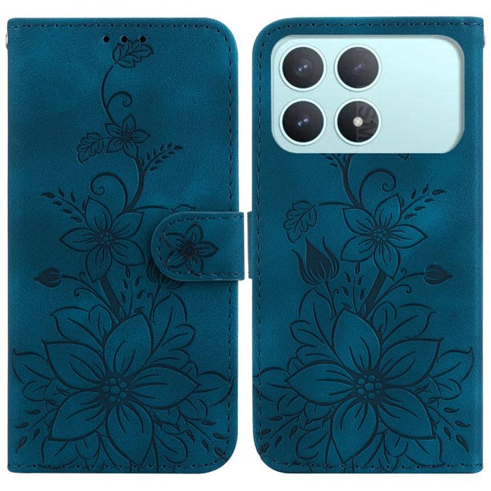 Funda para teléfono de piel con relieve Lily, For Redmi A7 Pro 4G / 5G 171mm / Poco C85x 5G, For Redmi 15a 5G, For Redmi Turbo 5 Max 5G / Poco X8 Pro Max 5G, For Redmi Turbo 5 5G / Poco X8 Pro 5G, For Redmi Note 15 Pro+ 5G 163.3mm / Poco M8 Pro 5G     ...