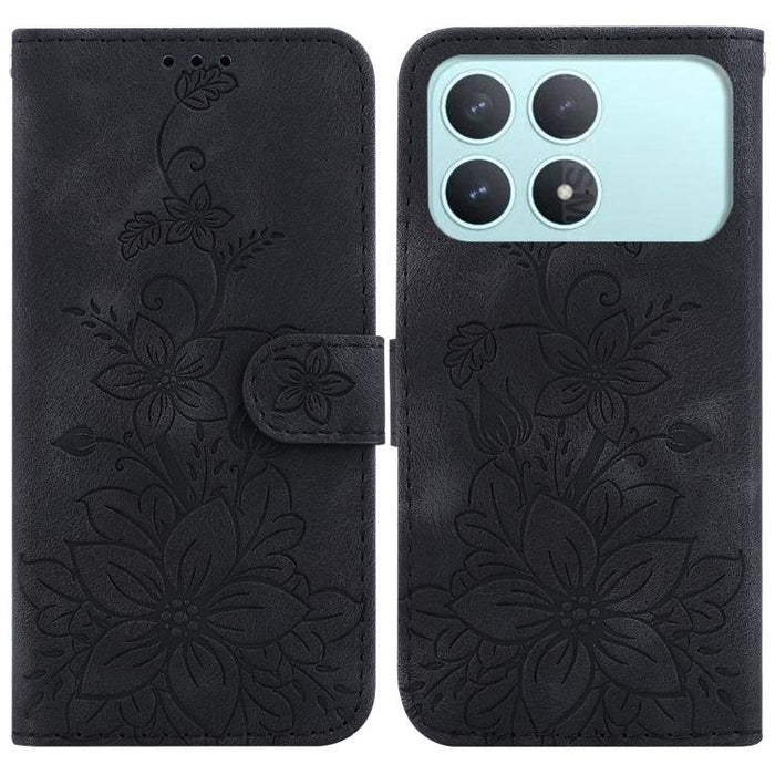 Funda para teléfono de piel con relieve Lily, For Redmi A7 Pro 4G / 5G 171mm / Poco C85x 5G, For Redmi 15a 5G, For Redmi Turbo 5 Max 5G / Poco X8 Pro Max 5G, For Redmi Turbo 5 5G / Poco X8 Pro 5G, For Redmi Note 15 Pro+ 5G 163.3mm / Poco M8 Pro 5G     ...