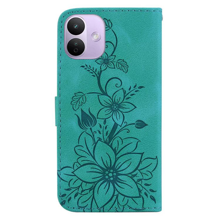 Funda para teléfono de piel con relieve Lily, For Redmi A7 Pro 4G / 5G 171mm / Poco C85x 5G, For Redmi 15a 5G, For Redmi Turbo 5 Max 5G / Poco X8 Pro Max 5G, For Redmi Turbo 5 5G / Poco X8 Pro 5G, For Redmi Note 15 Pro+ 5G 163.3mm / Poco M8 Pro 5G     ...