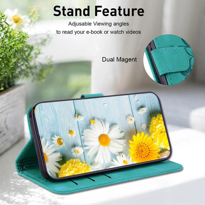 Funda para teléfono de piel con relieve Lily, For Redmi A7 Pro 4G / 5G 171mm / Poco C85x 5G, For Redmi 15a 5G, For Redmi Turbo 5 Max 5G / Poco X8 Pro Max 5G, For Redmi Turbo 5 5G / Poco X8 Pro 5G, For Redmi Note 15 Pro+ 5G 163.3mm / Poco M8 Pro 5G     ...