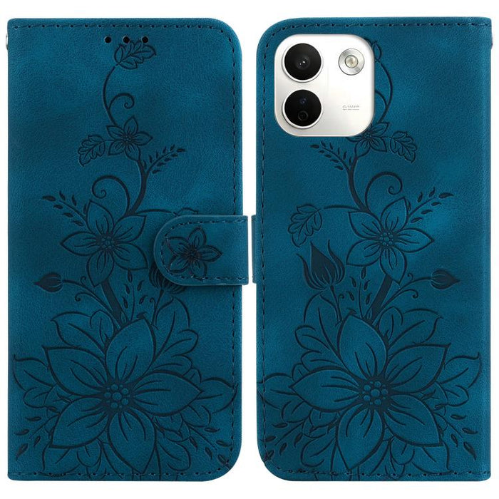 Funda para teléfono de piel con relieve Lily, For Redmi A7 Pro 4G / 5G 171mm / Poco C85x 5G, For Redmi 15a 5G, For Redmi Turbo 5 Max 5G / Poco X8 Pro Max 5G, For Redmi Turbo 5 5G / Poco X8 Pro 5G, For Redmi Note 15 Pro+ 5G 163.3mm / Poco M8 Pro 5G     ...